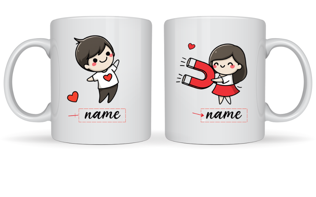 أكواب مغناطيس الحب المزدوجة - Nyvora