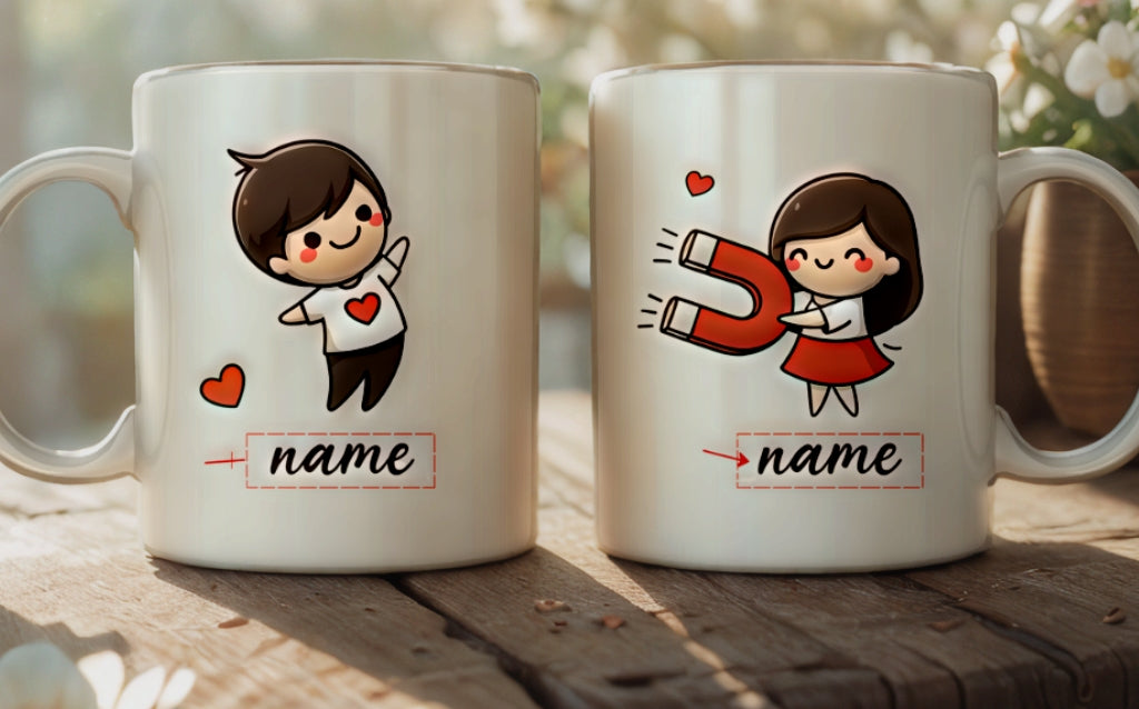 أكواب مغناطيس الحب المزدوجة - Nyvora