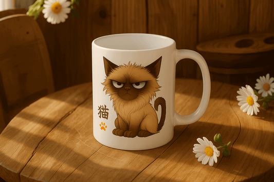 كوب القطة الغاضبة - Nyvora