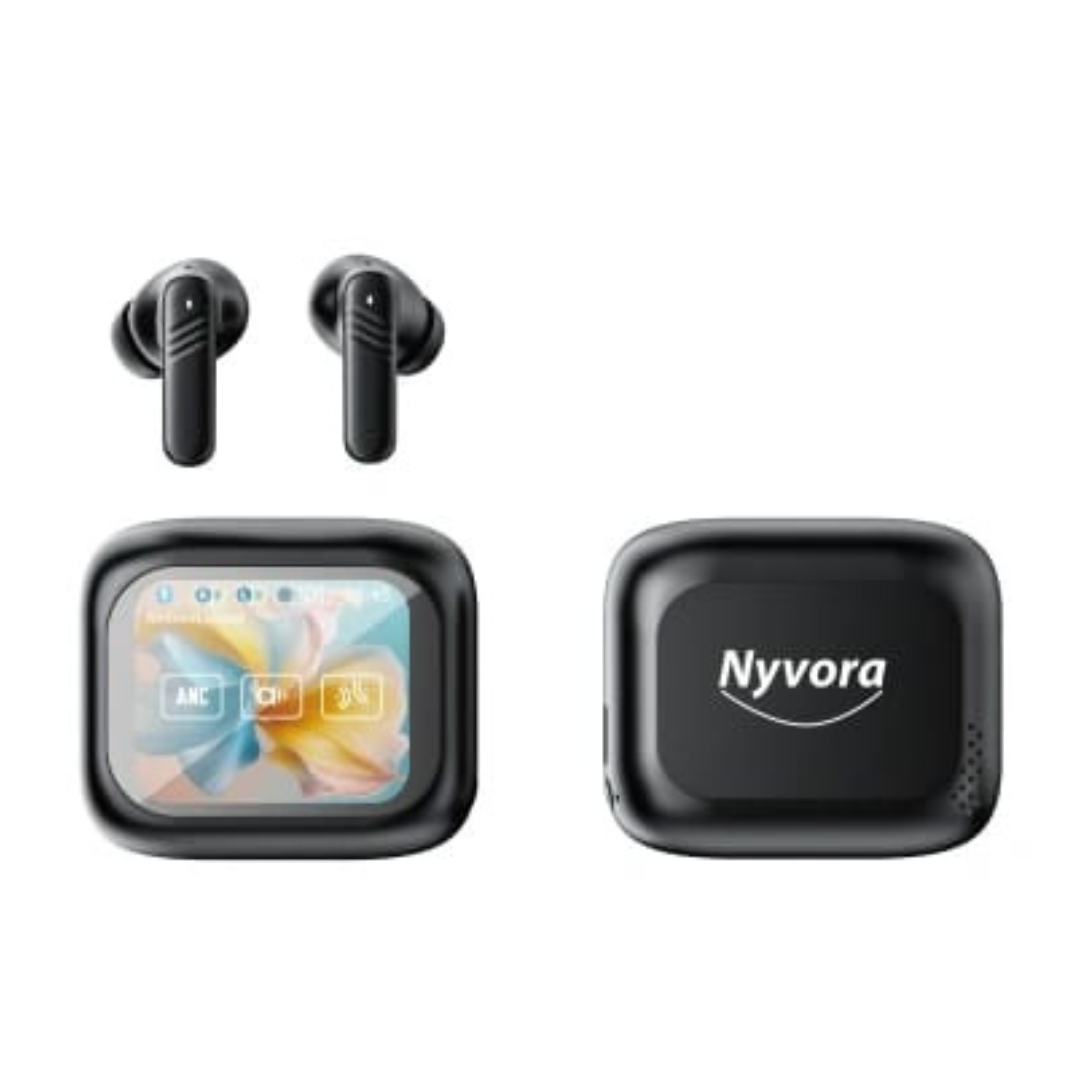 Nyvora Ear Pods – تحكم باللمس وصوت عالي الدقة - Nyvora
