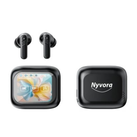 Nyvora Ear Pods – تحكم باللمس وصوت عالي الدقة - Nyvora