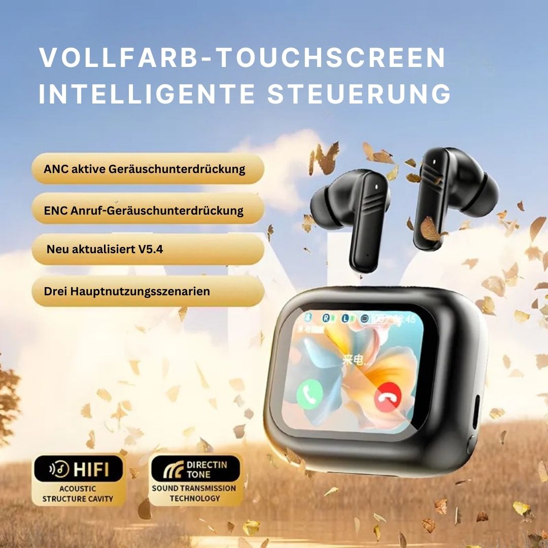 Nyvora Ear Pods – تحكم باللمس وصوت عالي الدقة - Nyvora